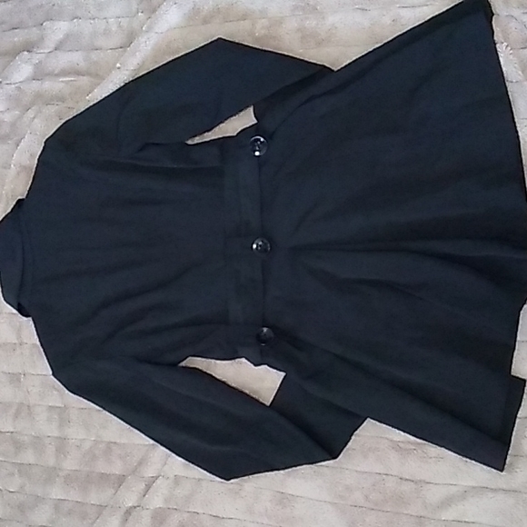 RW & Co, Black Trench Coat, Small - Picture 5 of 8